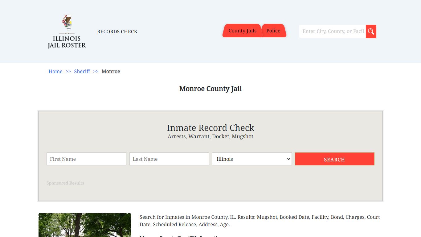 Monroe County Jail - Jail Roster Search